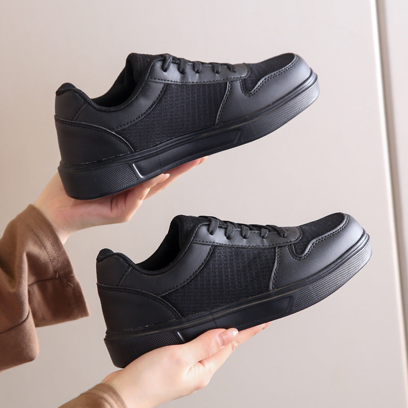 Damen modische Freizeit-Sneaker mit atmungsaktivem Obermaterial und rutschfester Sohle EB