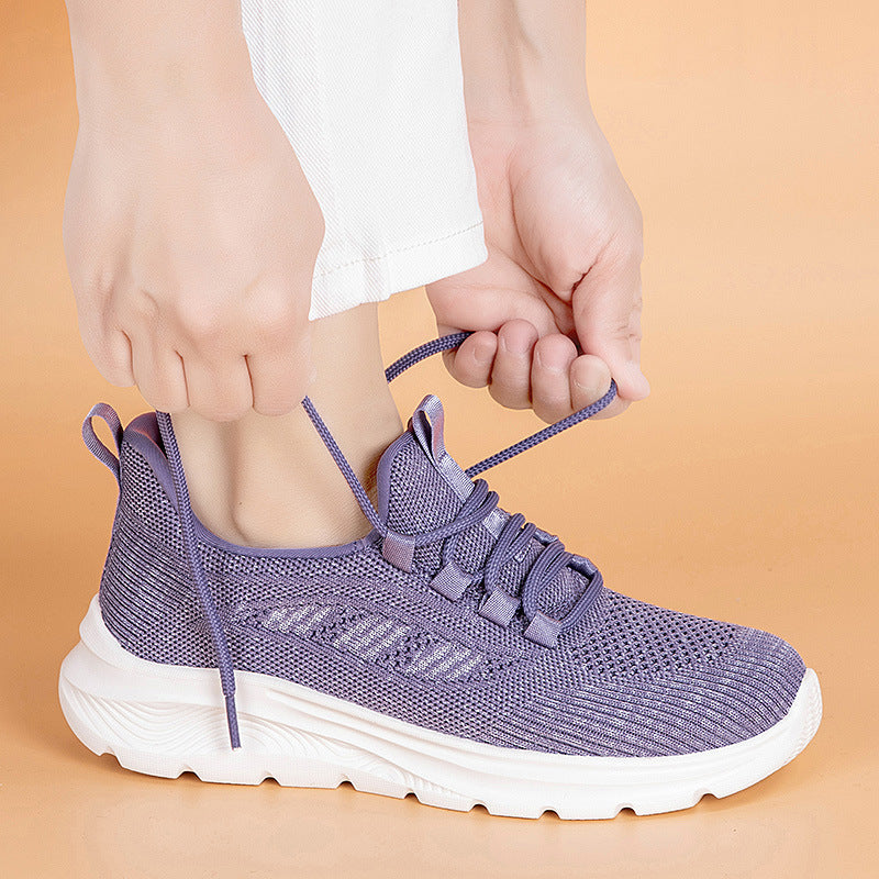 Damen Komfortable Laufsneaker mit atmungsaktivem Mesh-EB