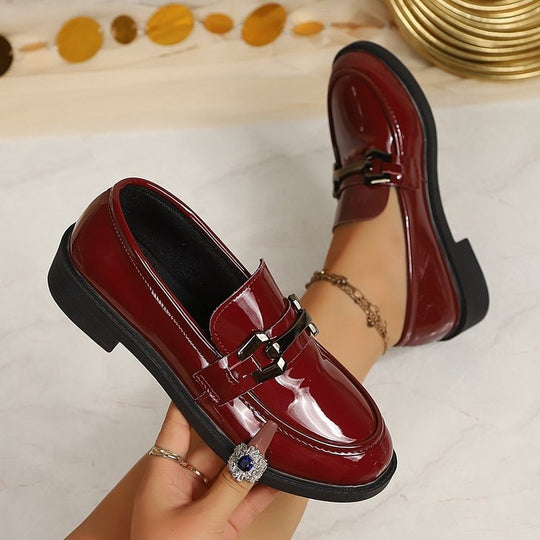 Damen Modische und komfortable Slipper mit schickem Riemen EB