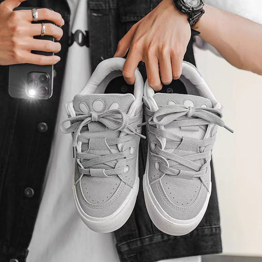 Damen sportliche Sneakers mit atmungsaktivem Obermaterial und innovativem Schnürsystem EB