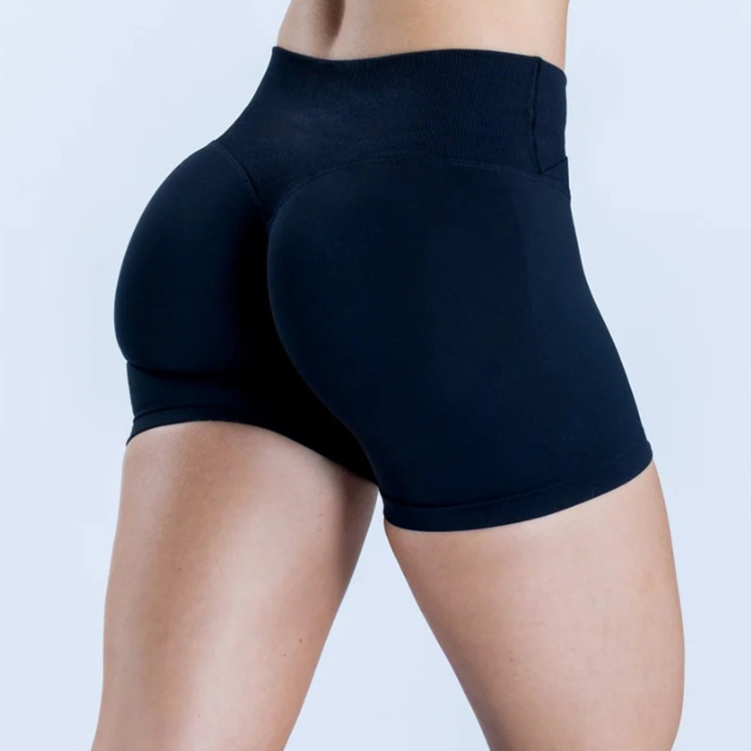 Damen Sportliche Shorts mit hohem Bund und figurformendem Schnitt EB