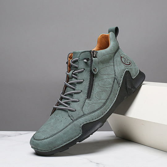 Herren Modische und bequeme High-Top Sneakers mit elastischem Schnürsystem EB