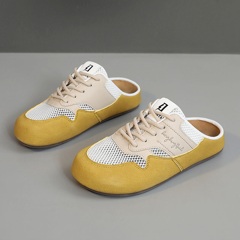 Damen Freizeitschuhe mit atmungsaktiven Mesh-Einsätzen und rutschfester Laufsohle EB