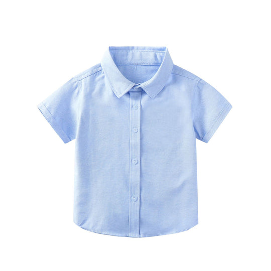 Jungen Kurzarmhemd mit eleganter Fliege EB