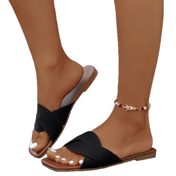 Damen Bequeme Riemchen-Sandalen EB