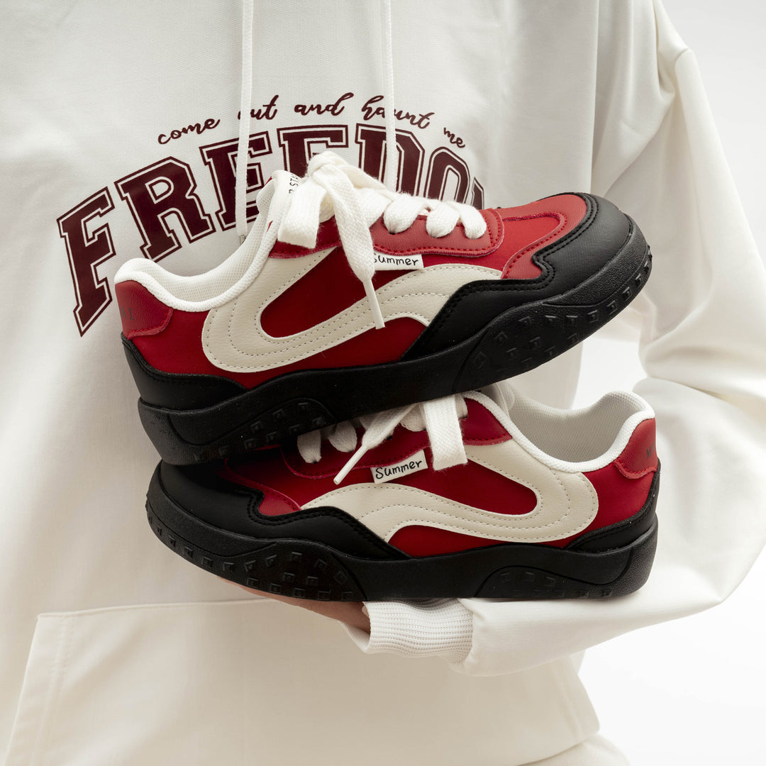 Damen Sportliche Freizeitschuhe mit atmungsaktiver Netzstruktur und rutschfester Sohle EB