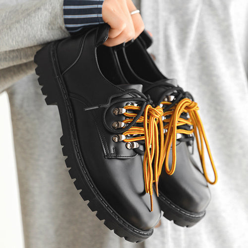 Damen Modische Schnürschuhe mit rutschfester Sohle und stabiler Bauweise EB