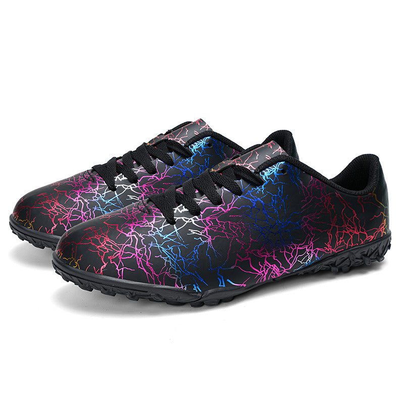 Damen Sportliche Fußballschuhe mit rutschfester Sohle und atmungsaktivem Obermaterial EB