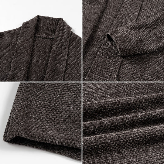 Damen Strickjacke mit modernem Schnitt und praktischen Taschen EB