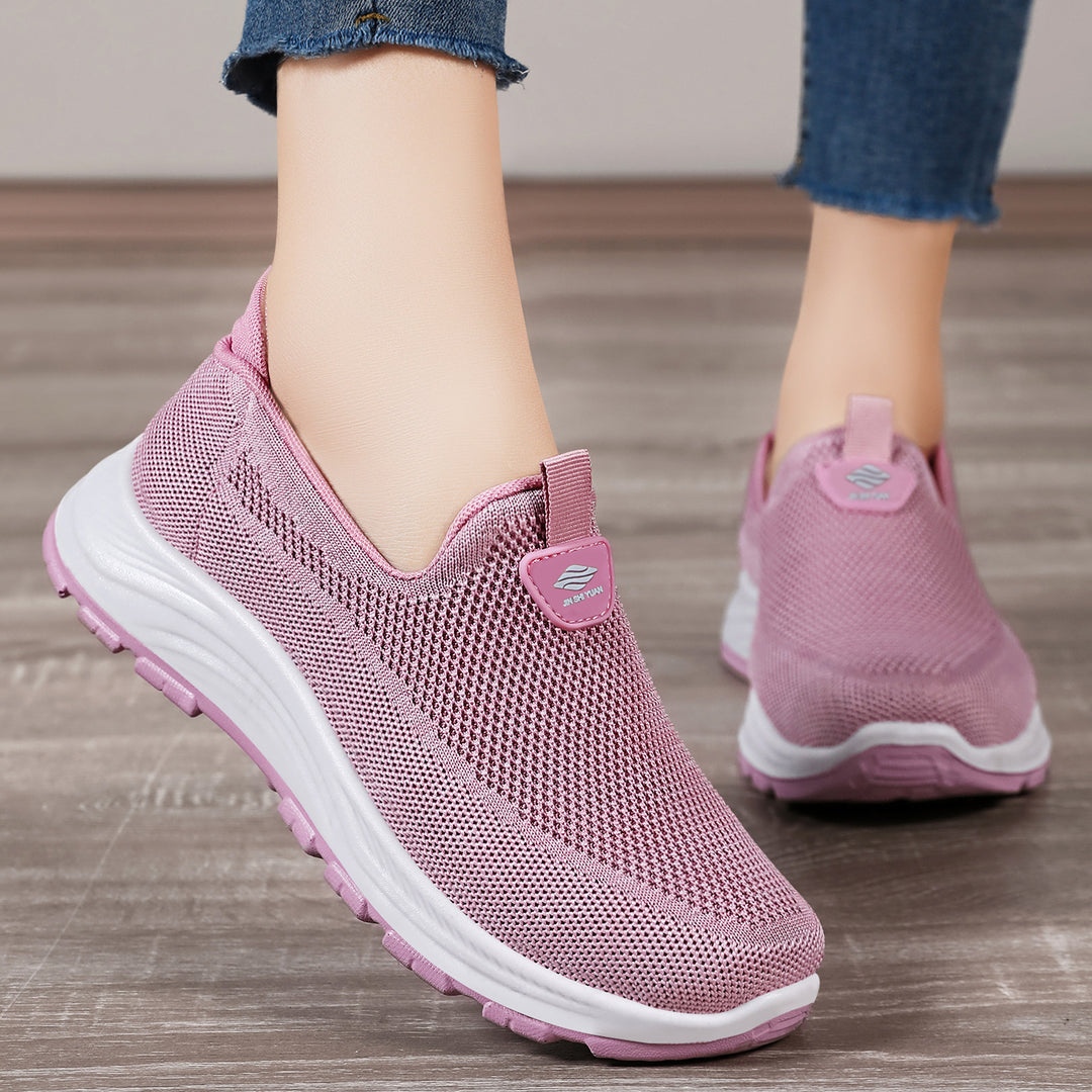 Damen Atmungsaktive Slip-On Sneakers EB