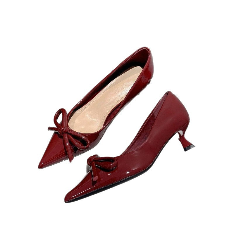Damen High Heel Schuhe mit elegantem Schleifenakzent EB