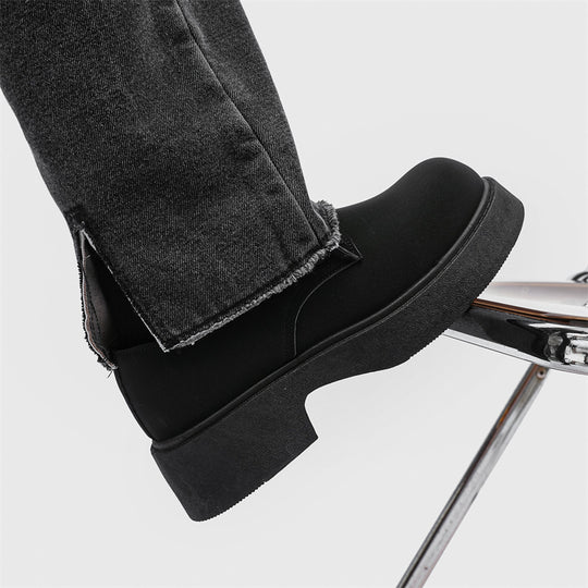 Damen Modische Schnürschuhe mit hoher Sohle EB