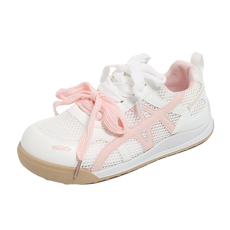 Damen Sportliche Netz-Sneaker mit atmungsaktiver Oberseite EB