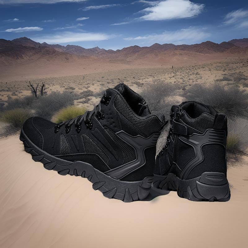 Herren Hochfunktionale Trekkingstiefel mit rutschfester Sohle und verstärktem Knöchelschutz EB
