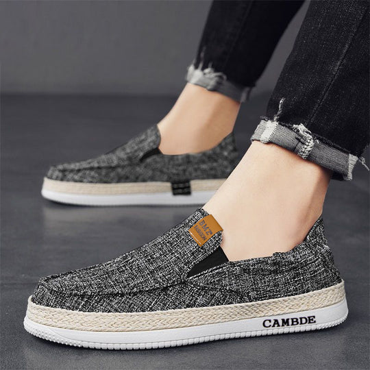 Damen Bequeme Slip-On Freizeitschuhe mit elastischem Obermaterial EB