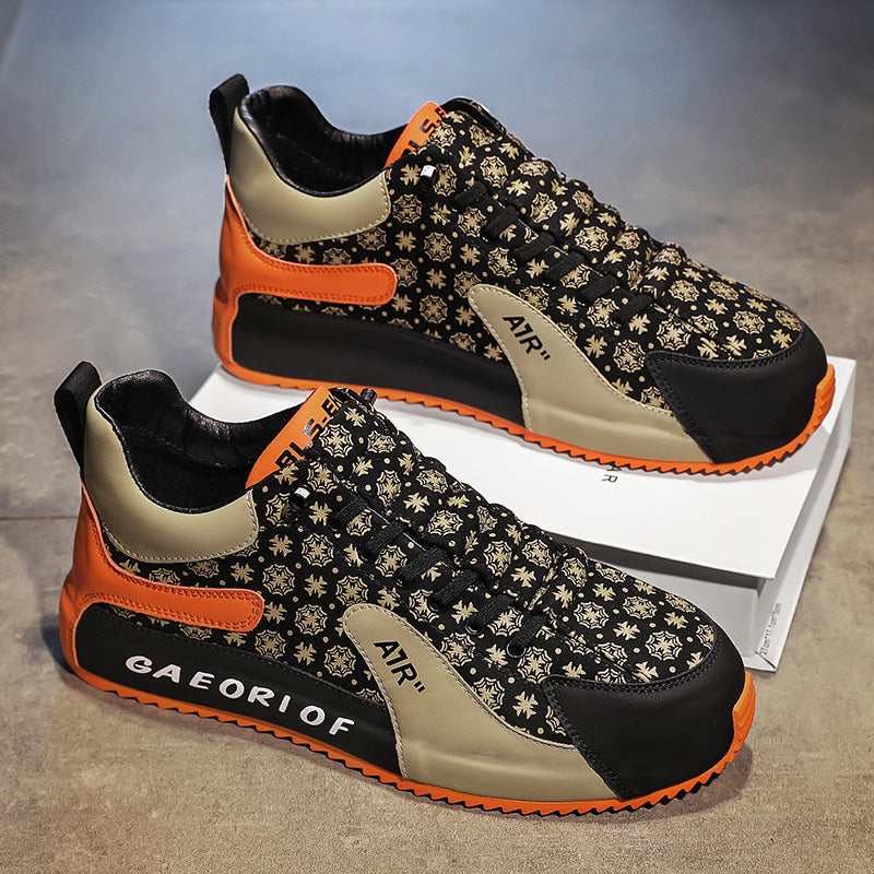 Damen Sneakers mit floralem Design und stoßdämpfendem Komfort EB