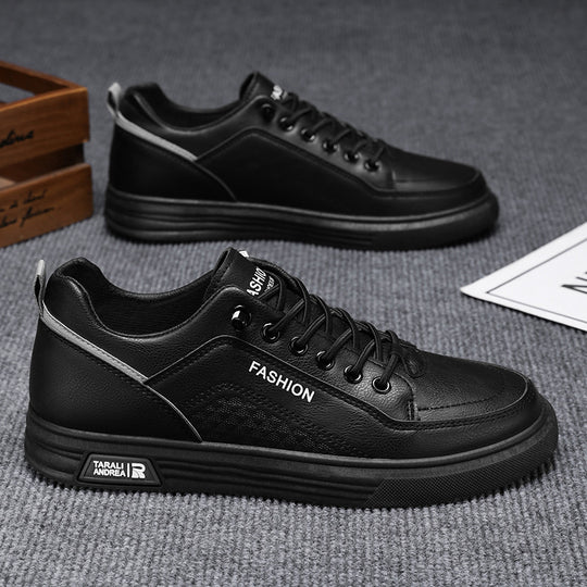 Damen Sportliche Leder Sneakers mit innovativem Dämpfungssystem EB