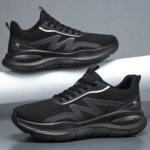 Damen nan Performance-Slip-On Running-Sneaker mit nahtlosem Mesh-Obermaterial, stoßdämpfender Waben-Plateausohle und verstärkter Fersenstütze EB