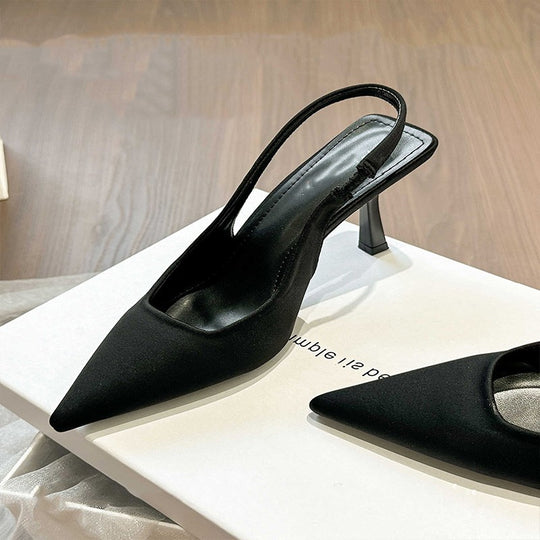 Damen Slingback-Pumps mit spitzem Absatz und schickem Design EB