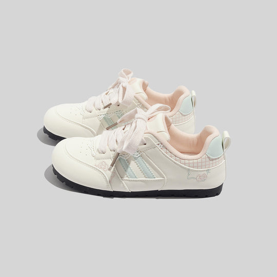 Damen Sportliche Sneakers mit verspieltem Design und atmungsaktiven Einsätzen EB