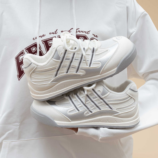 Damen Sportliche Sneakers mit innovativem Dämpfungssystem und atmungsaktiver Oberflächenstruktur EB