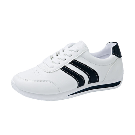 Damen Sportliche Sneakers mit modischen Streifen EB