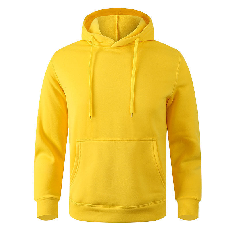 Unisex nan Heavyweight-Kapuzenpullover mit doppelt vernähter Kängurutasche, verstärkten Nähten und weichem Fleece-Innenfutter EB