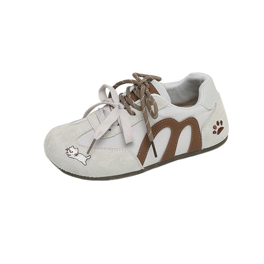 Damen Freizeitsneaker mit tierischem Design und bequemer Dämpfung EB