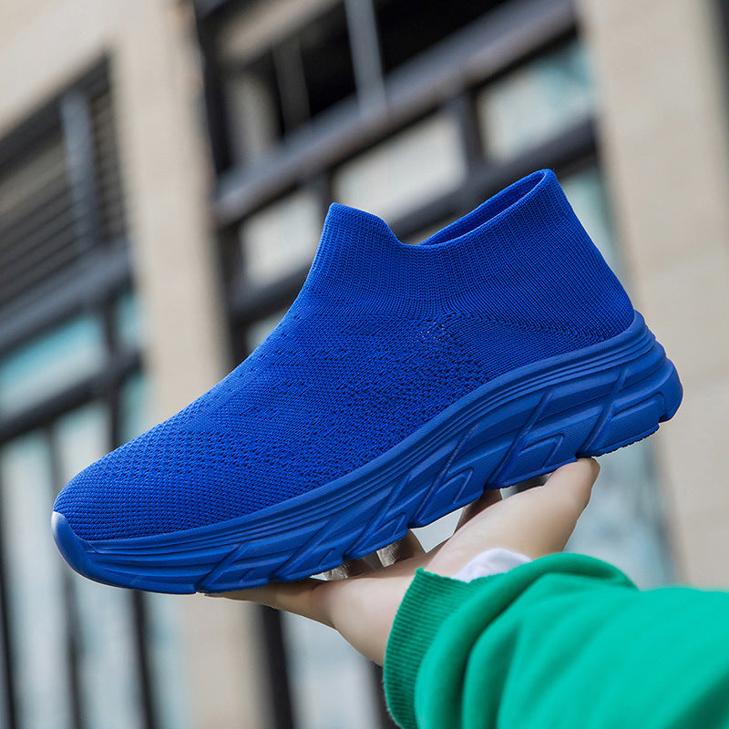 Damen Hochleistungs-Sneaker mit flexiblem Strick-Obermaterial und dämpfender Sohle EB