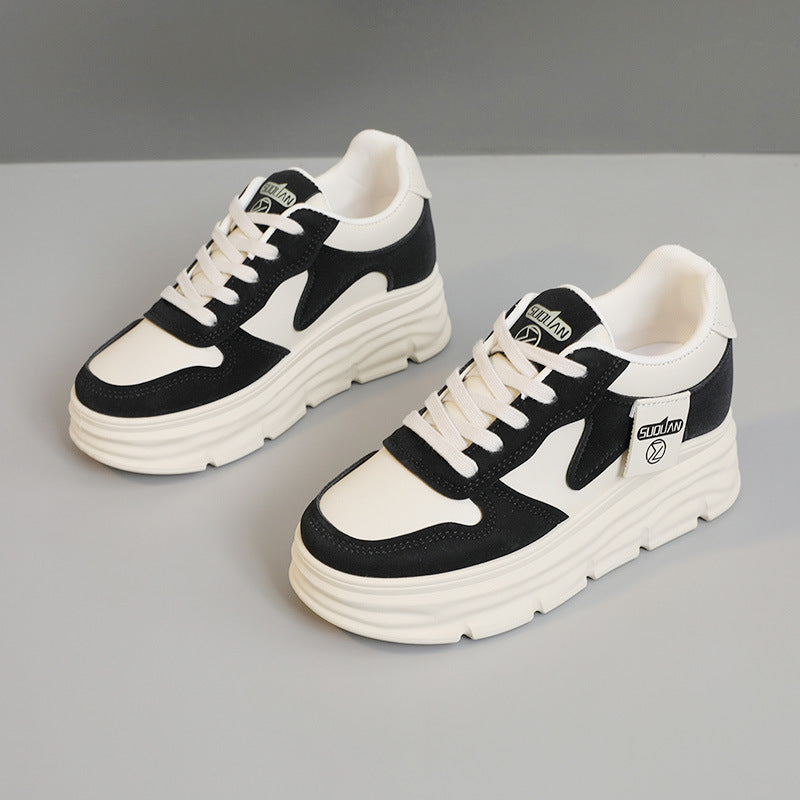 Damen Sportliche Chunky Sneakers mit dämpfendem Sohlenprofil und modischem Design EB