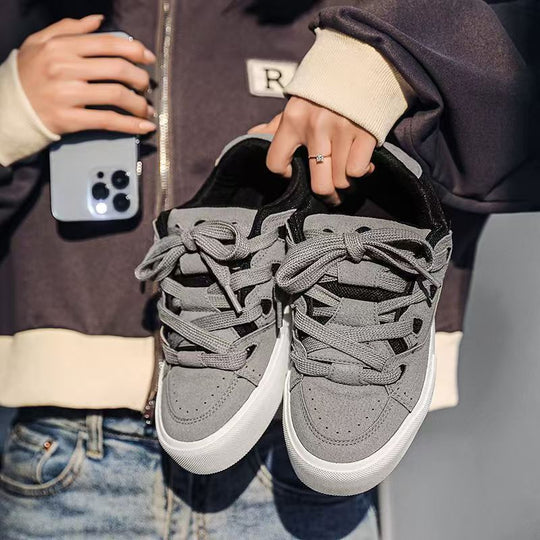 Damen sportliche Sneakers mit atmungsaktivem Obermaterial und innovativem Schnürsystem EB