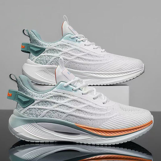 Damen modische Sneakers mit innovativer Dämpfungstechnologie und futuristischem Design EB