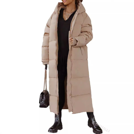 EB | Elegante Lange Winterjacke für Damen