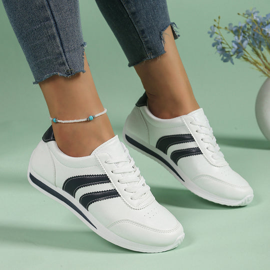Damen Sneakers mit rutschfester Sohle und atmungsaktiver Oberflächenstruktur EB