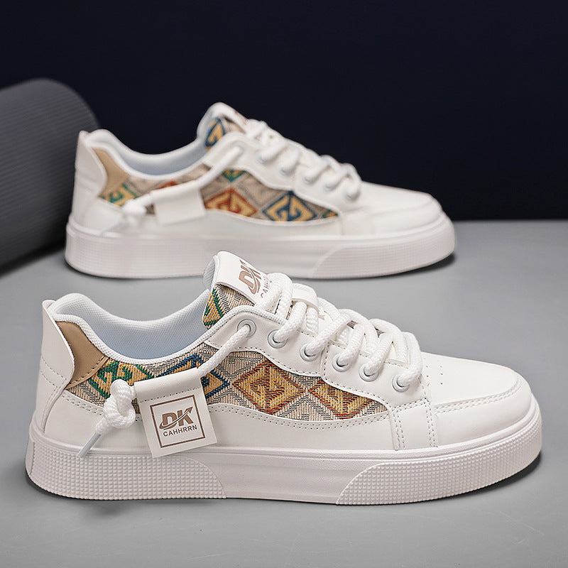 Damen Sportliche Sneakers mit einzigartigem Musterdruck und komfortabler Laufsohle EB