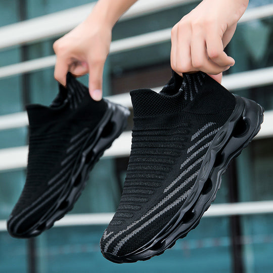 Damen Sportliche Knit Sneakers mit ergonomischer Dämpfungstechnologie EB