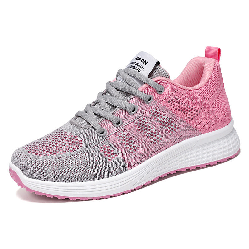Damen Atmungsaktive Sport-Sneakers mit elastischem Obermaterial EB