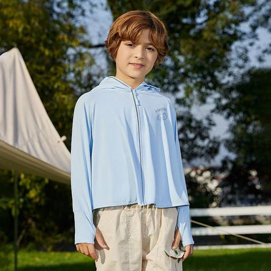 Mädchen Atmungsaktive UV-Schutzjacke EB