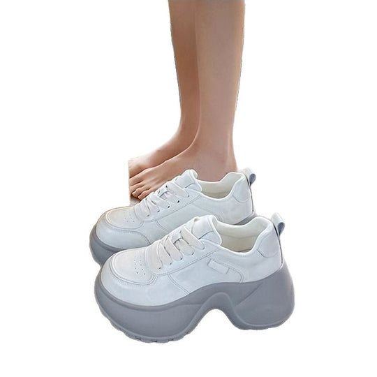 Damen Fashion Sneakers mit extrahohen Sohlen von EB