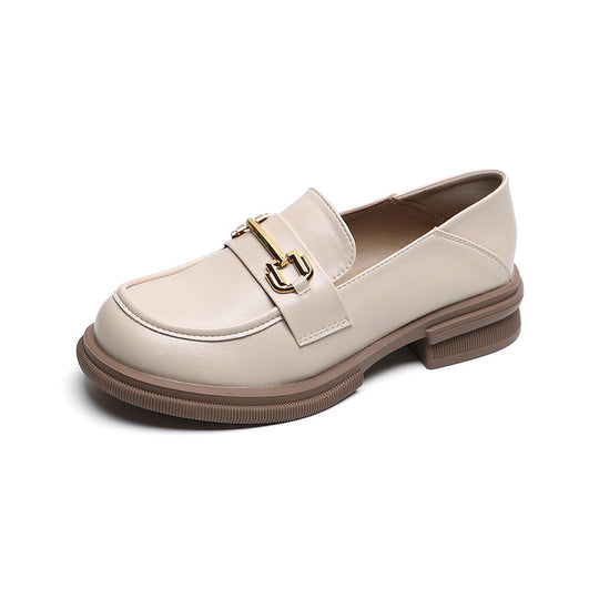 Damen Mokassins mit eleganter Schnallenapplikation EB
