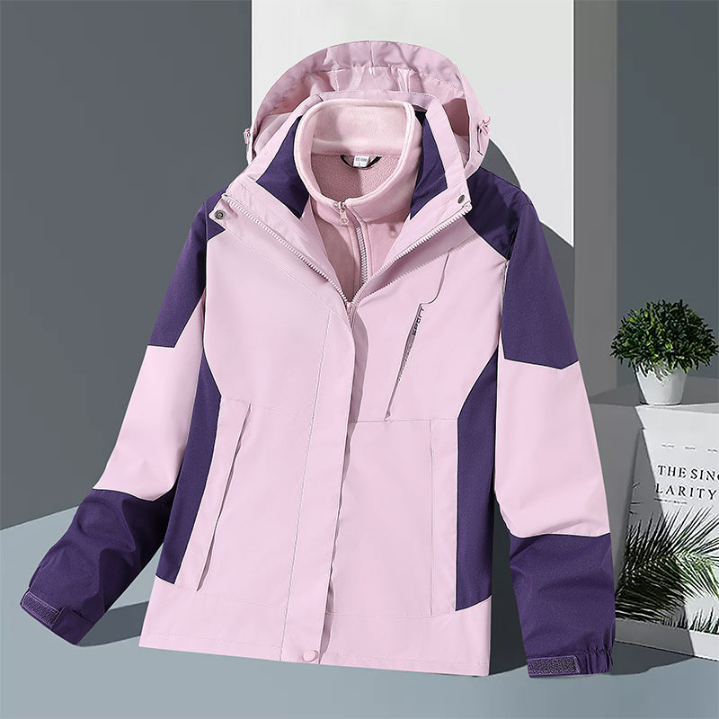 Herren winddichte Softshelljacke mit integriertem Microfleece-Innenlayer und verstellbarer Kapuze EB