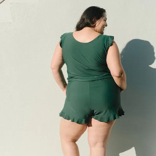Damen Freizeit Overall mit floralem Design EB