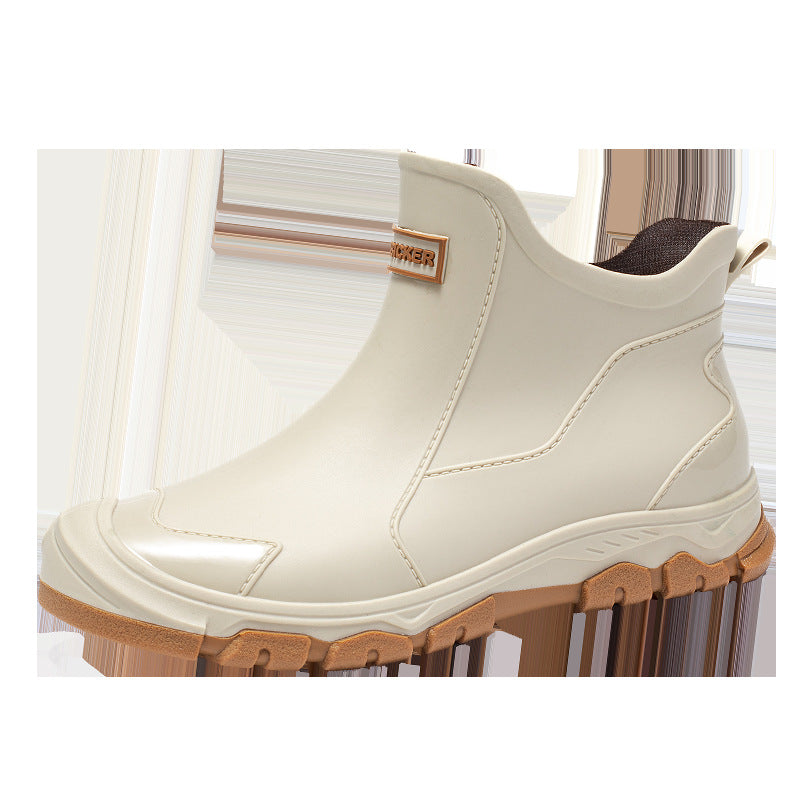 Herren Gummistiefel mit rutschfester Sohle und flexiblem Einstieg EB