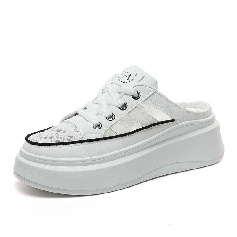 Damen Plateausneaker mit luftiger Frontpartie und robustem Sohlenprofil EB