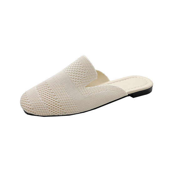 Damen Komfortable Mules aus atmungsaktivem Netzmaterial EB
