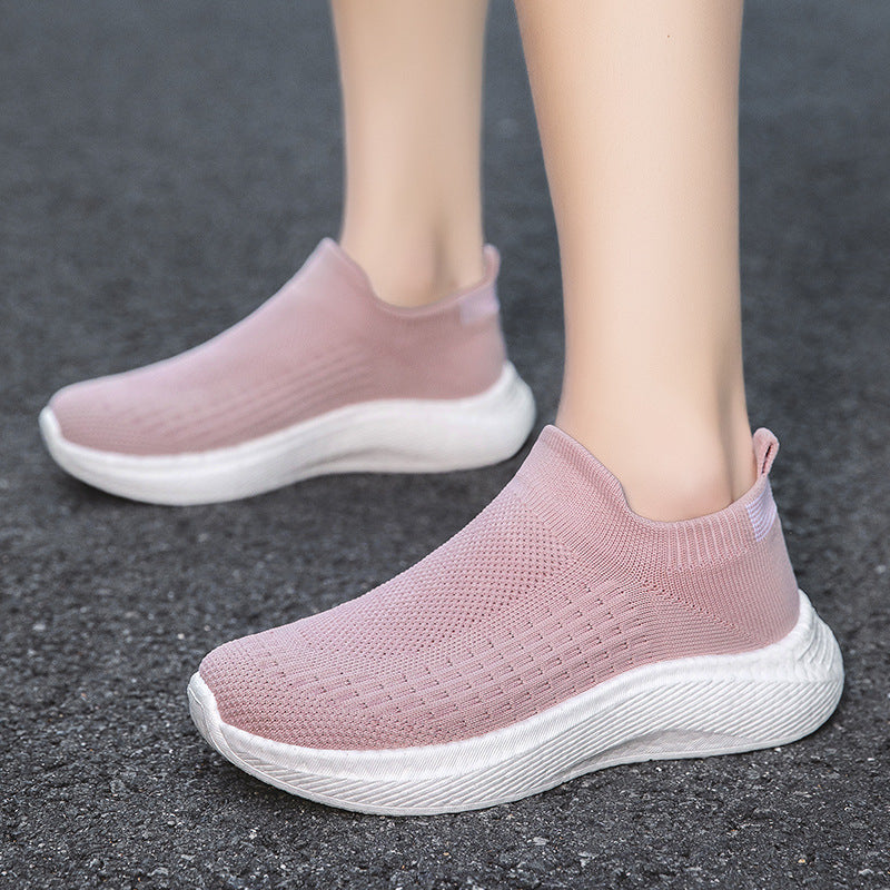 Herren nan nahtloser Strick-Schlupfschuh mit ergonomischer Zwischensohle und Fersenlasche EB