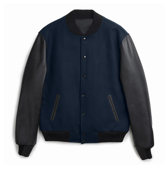 Herren stylische Collegejacke mit ärmeln EB