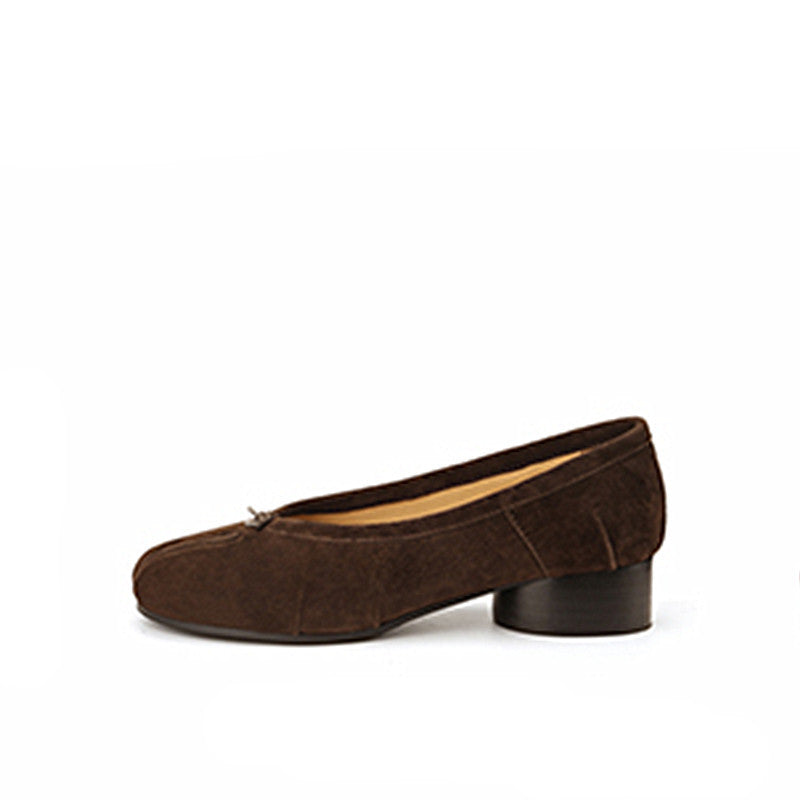Damen elegante Mokassins mit innovativem Zehendesign EB