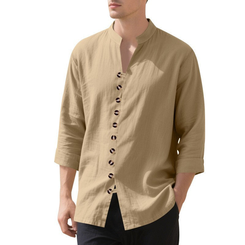Herren Hemd mit innovativem Designschnitt und hochwertigen Materialien EB