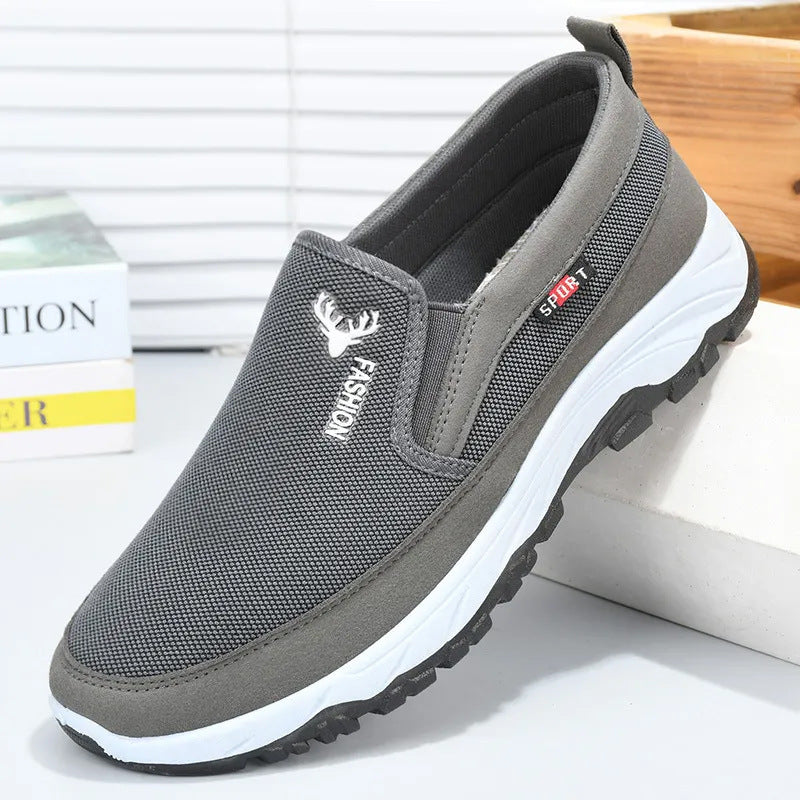 Damen Sportliche Slip-On Sneakers EB